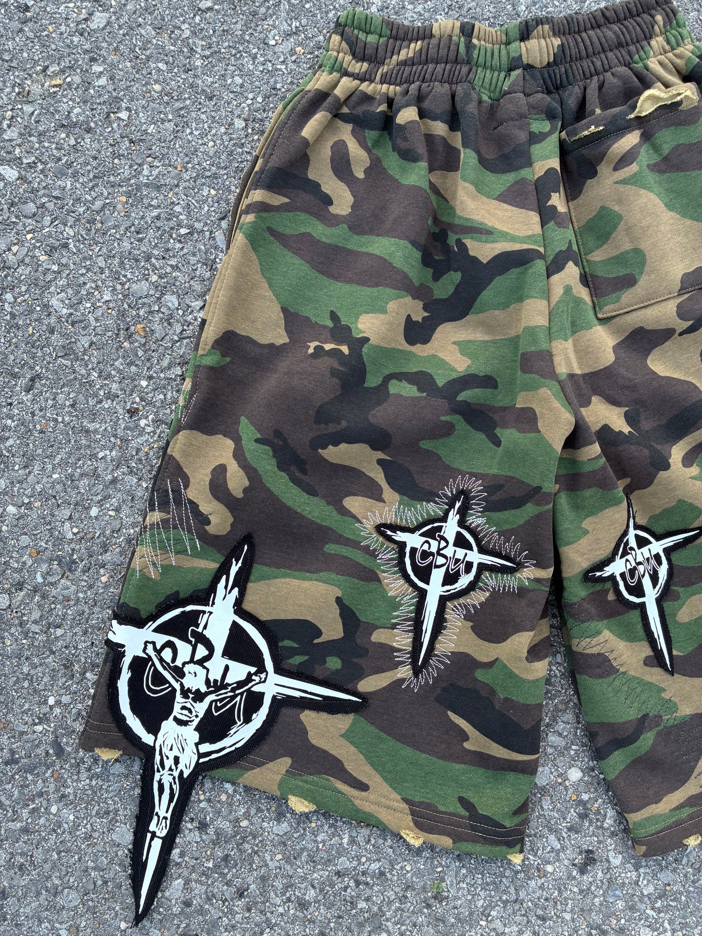 Camo OTC Baggy Cotton Jorts