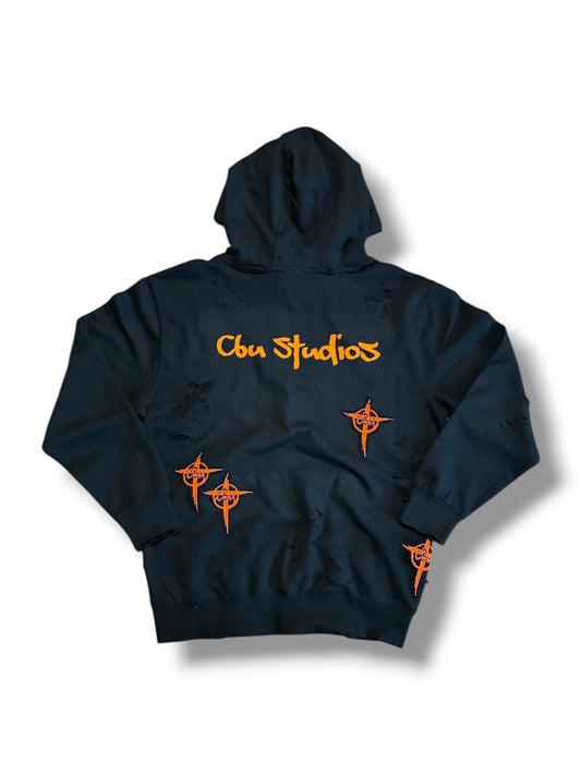 CBU STUDIOS Cross Logo Hoodie