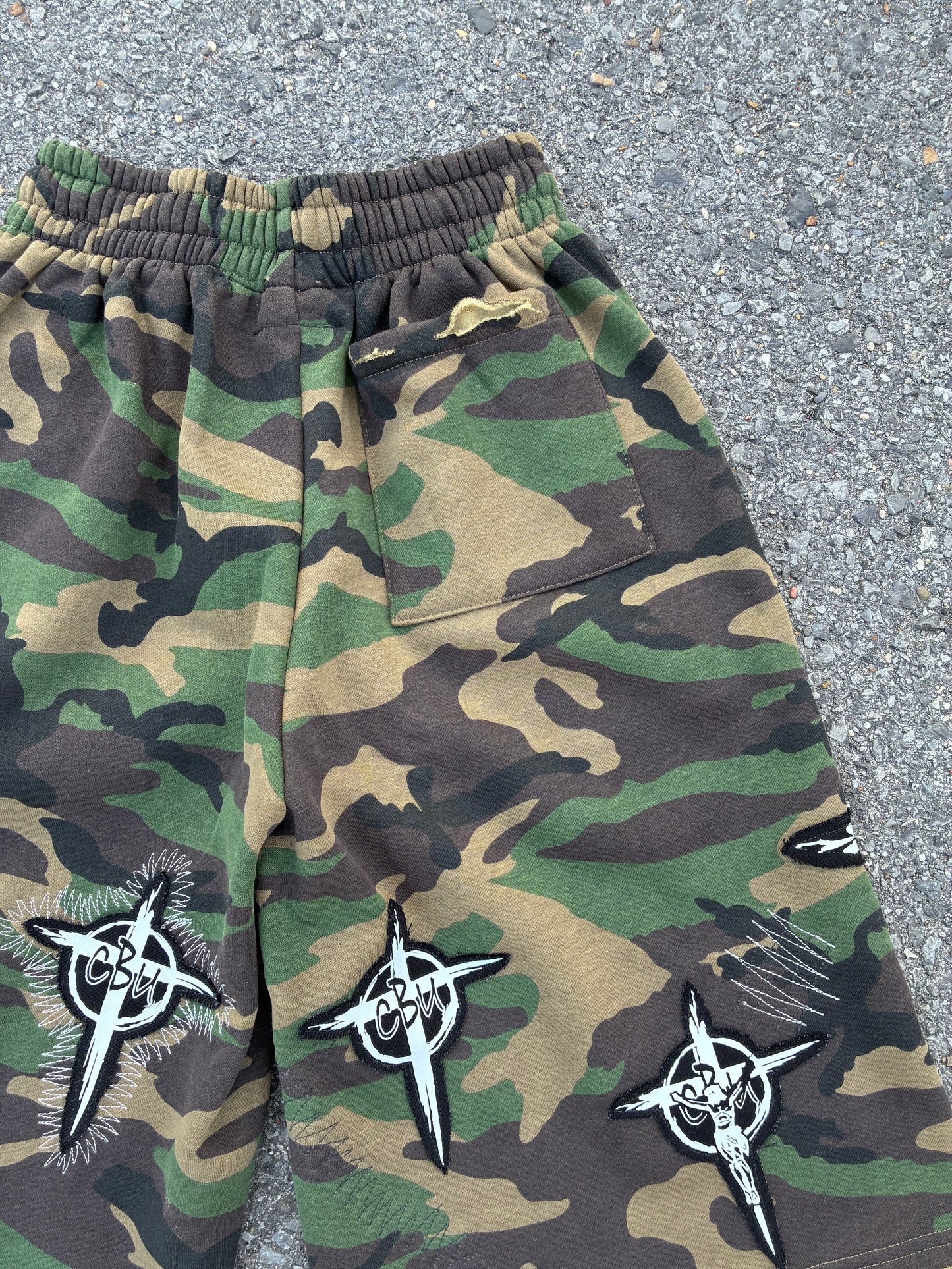 Camo OTC Baggy Cotton Jorts