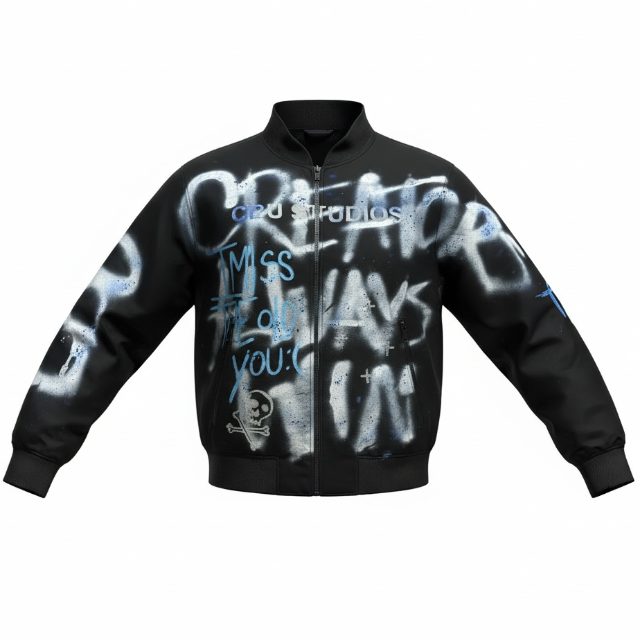 CBU STUDIOS 1/1 Disaster Bomber Jacket