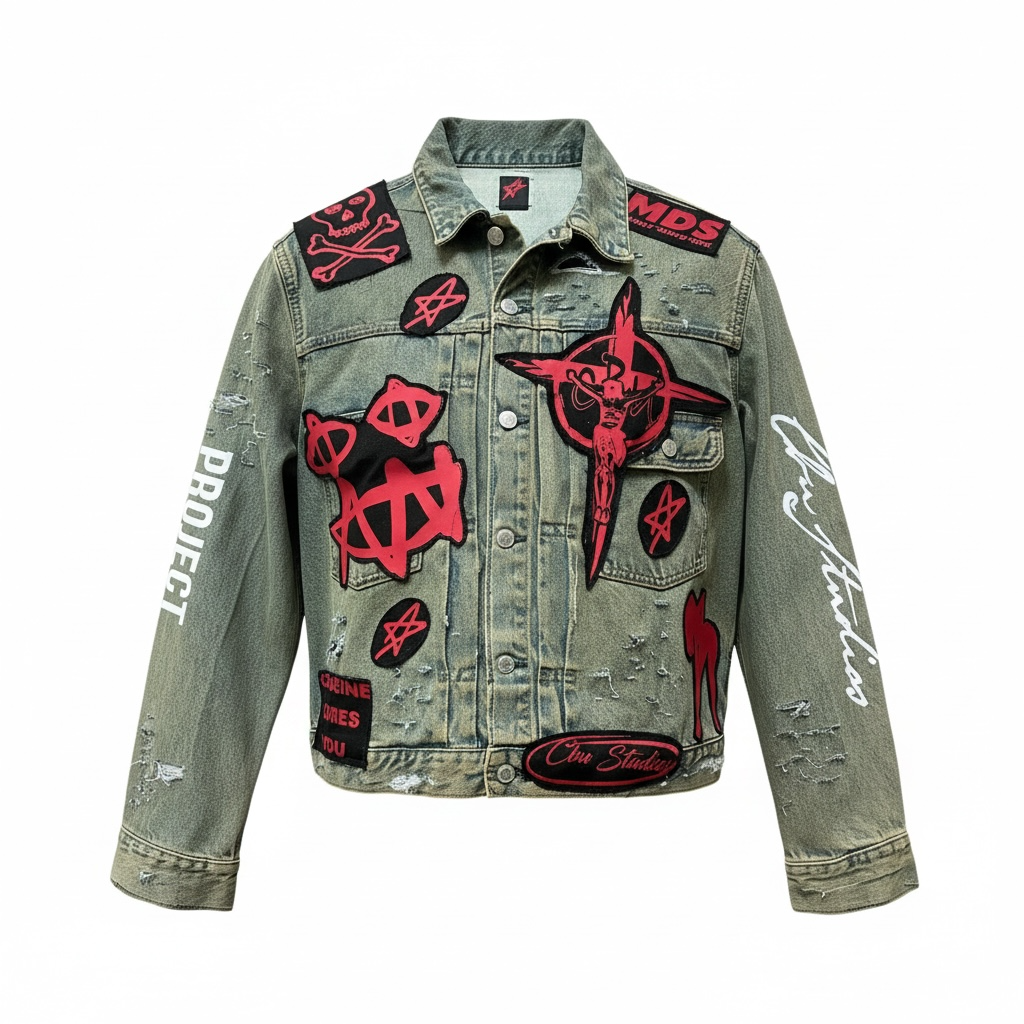 CBU STUDIOS 1/1 Project Unrestricted Denim Jacket