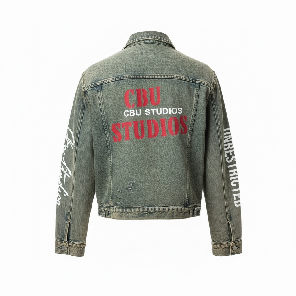 CBU STUDIOS 1/1 Project Unrestricted Denim Jacket